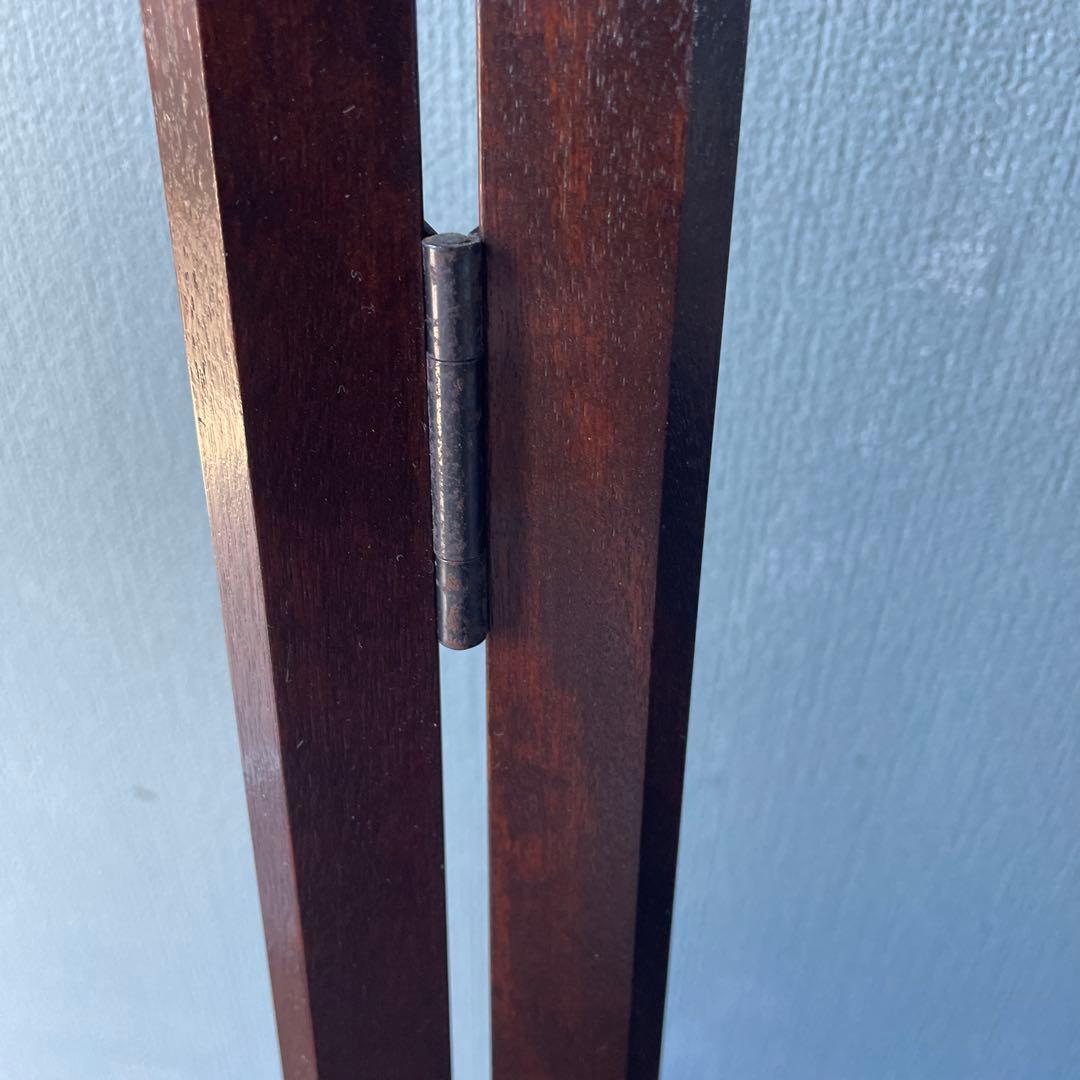 【希少】松本民芸家具　衣桁　衣紋掛け　ハンガー　着物掛け　サクラ材　美品