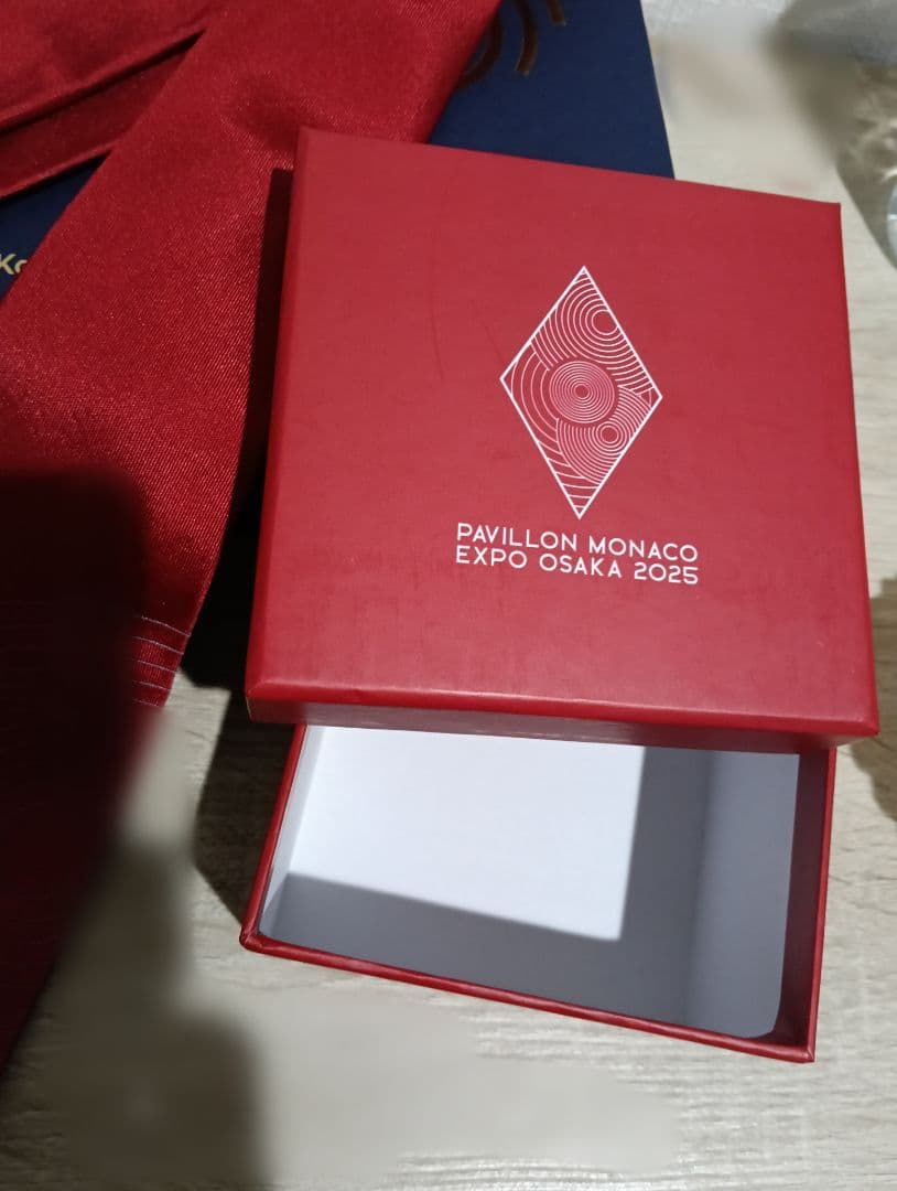 ★超稀少★2025大阪万博 モナコ館 PAVILLON MONACO ネクタイ