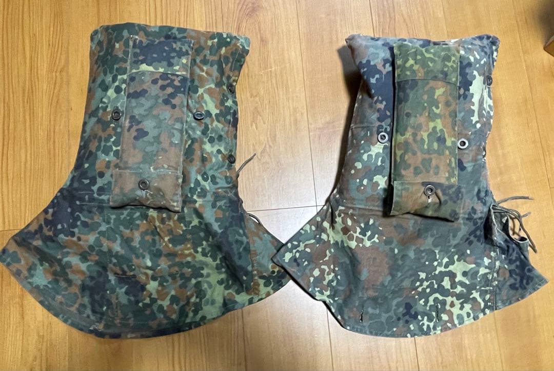 ドイツ軍幕放出品パップテント専用ポールペグポンチョフード収納袋ポールペグ収納袋