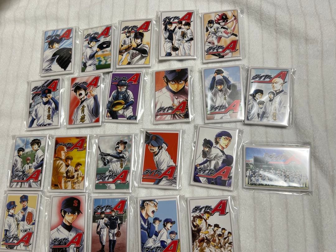 d*7様 ダイヤのA コミックスバッジセット