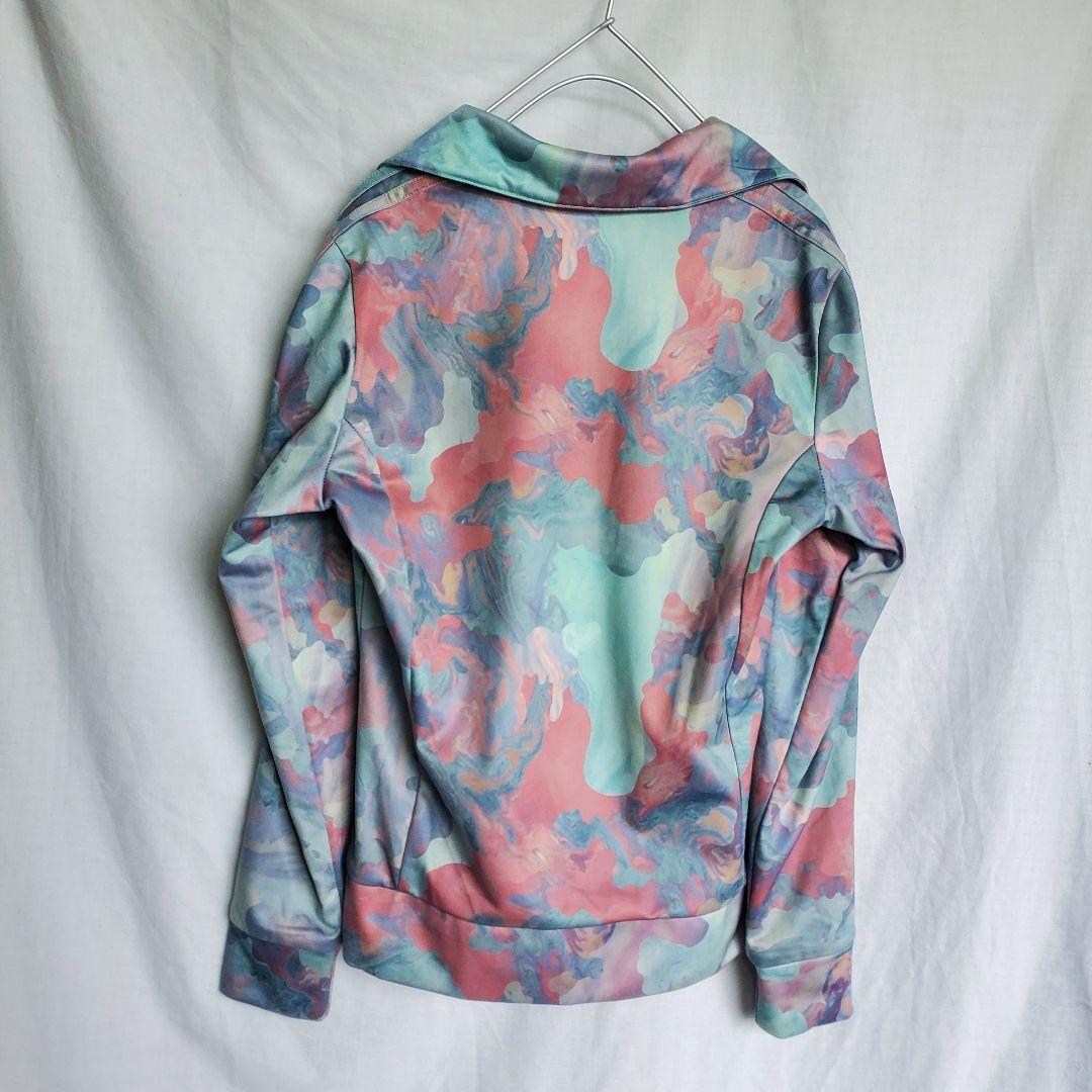 adidas カモフラージュ ジップアップジャージ