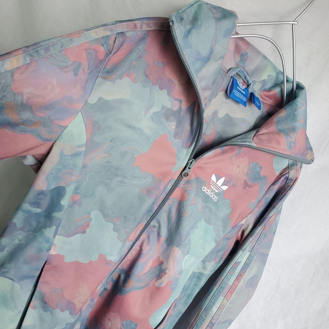 adidas カモフラージュ ジップアップジャージ