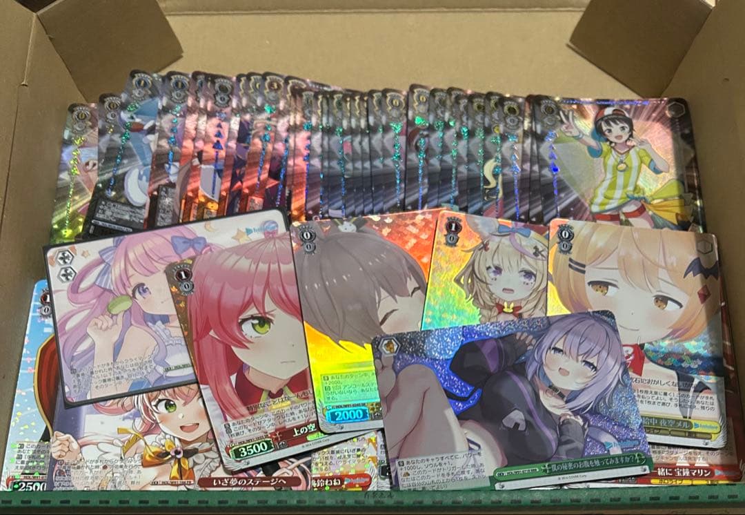 ヴァイスシュヴァルツ ホロライブ まとめ売り 大量 500枚前後