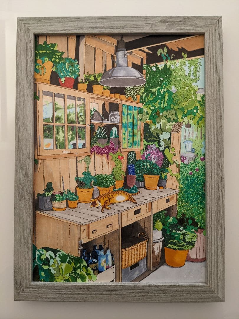 ソラ　イラスト　風景画