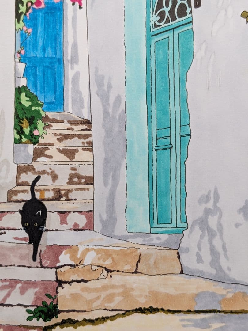 ソラ　イラスト　風景画