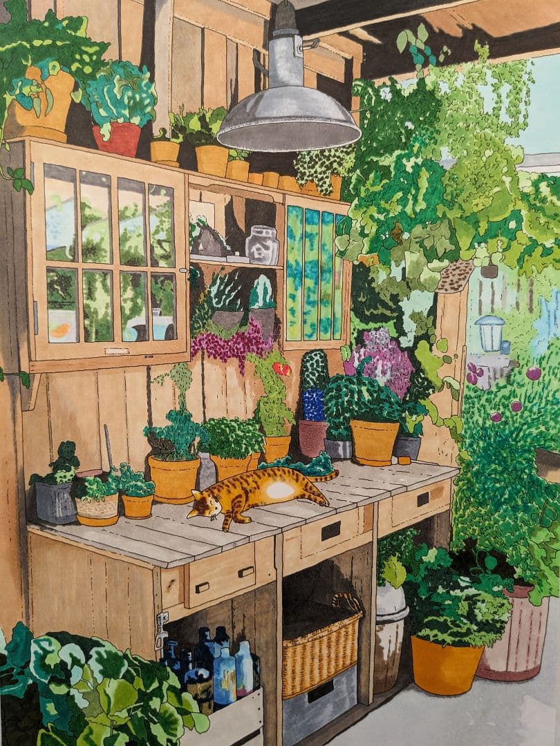 ソラ　イラスト　風景画