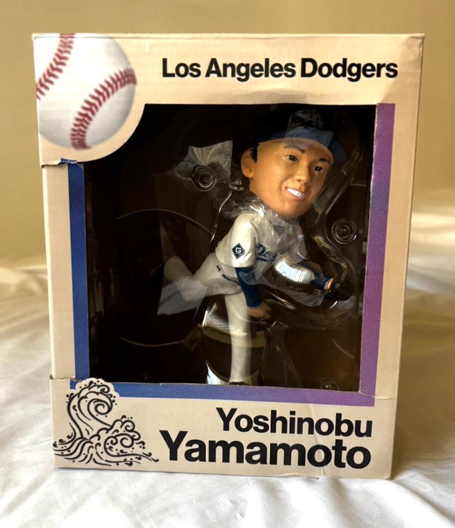 山本由伸 ロサンゼルス・ドジャース ボブルヘッド人形, 2024年6月13日配布