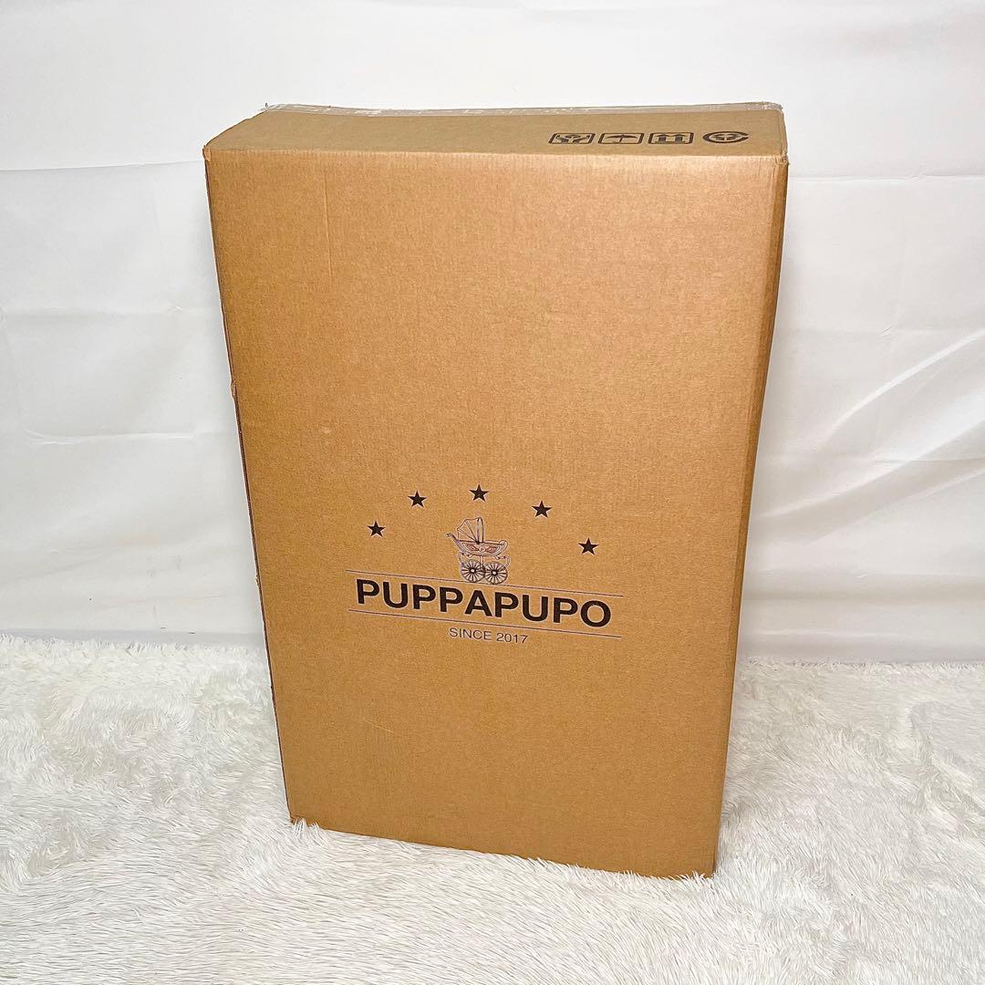 【未使用】PUPPAPUPO ストローラーワゴン グレー