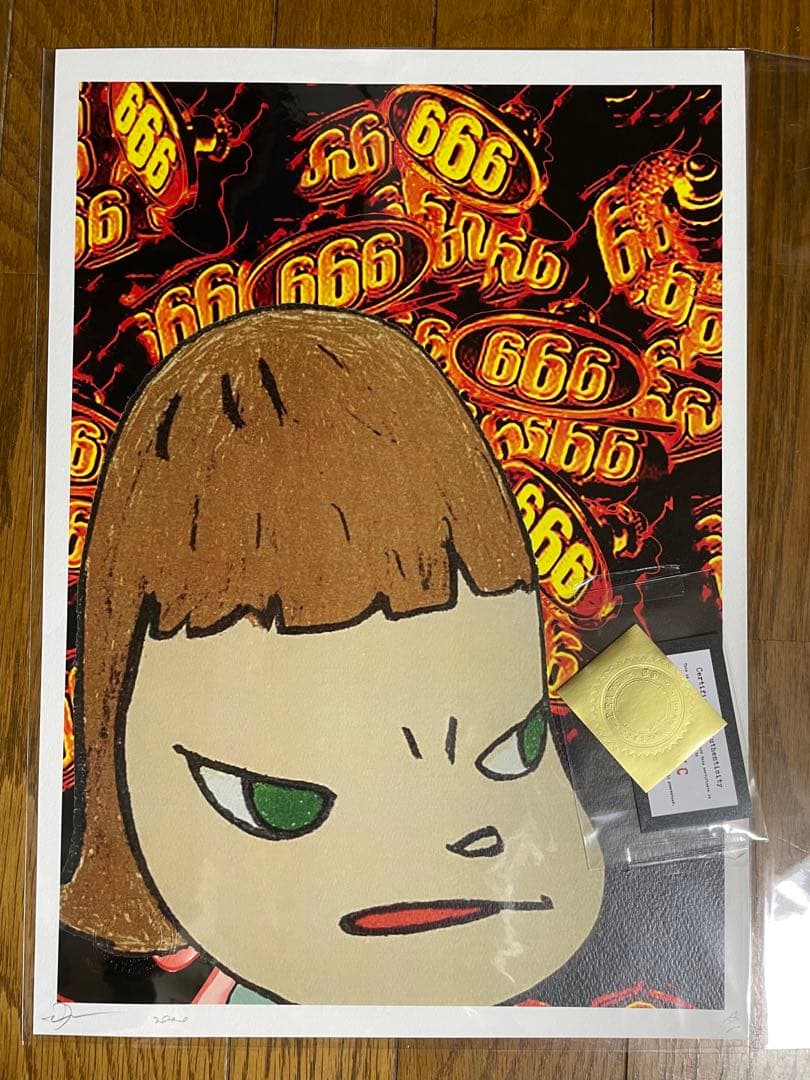 DEATH NYC 世界限定100枚 アートポスター 奈良美智①