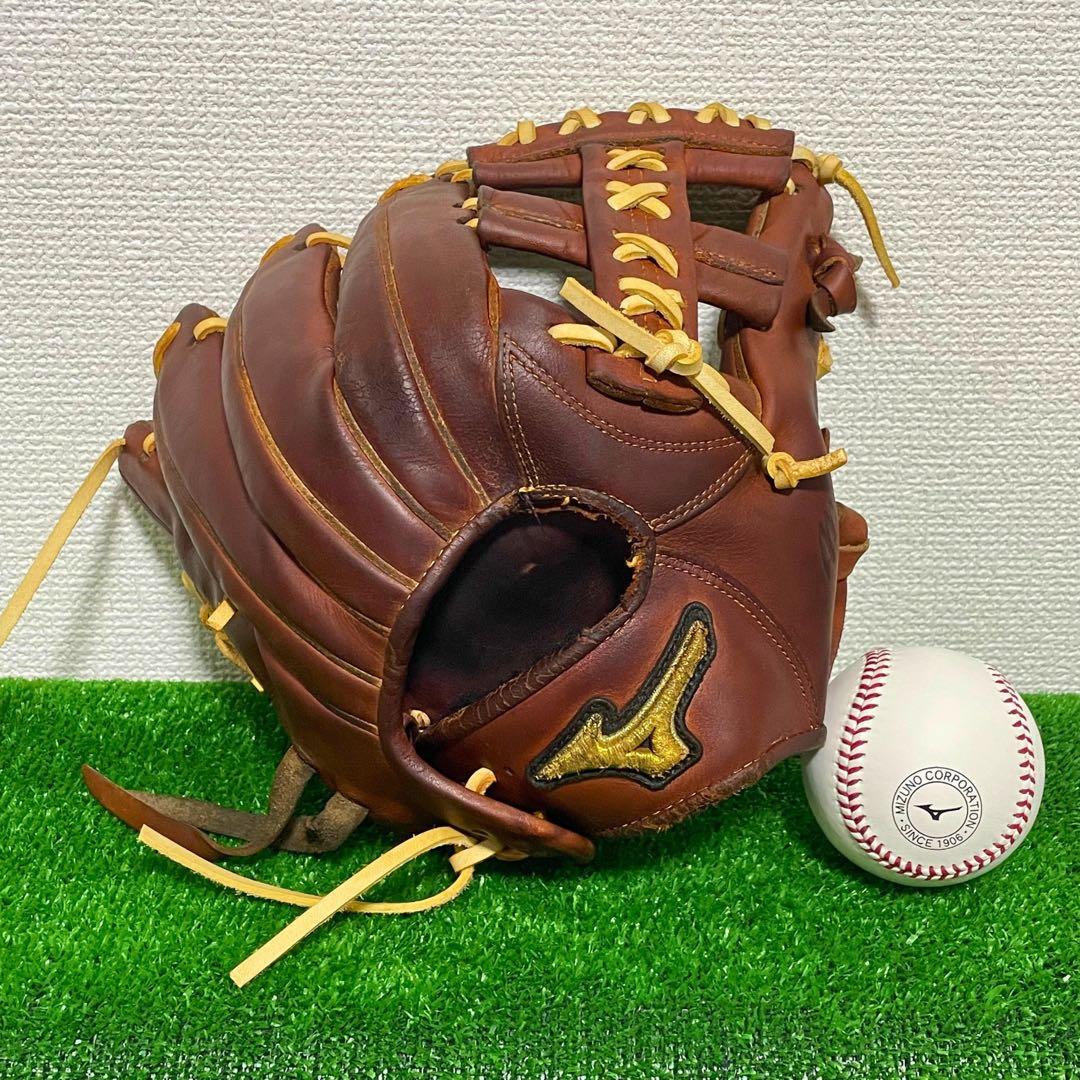 ミズノプロ　硬式　高校野球対応カラー　サード　ショート