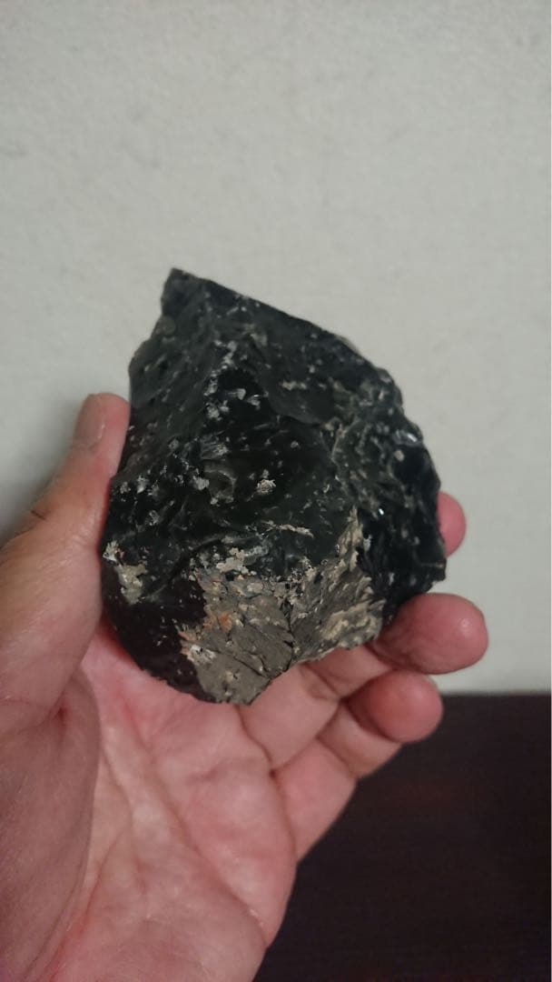 縄文時代 黒曜石 石器 尖頭器 和田峠 世界遺産 遺跡 発掘 出土 骨董 古美術