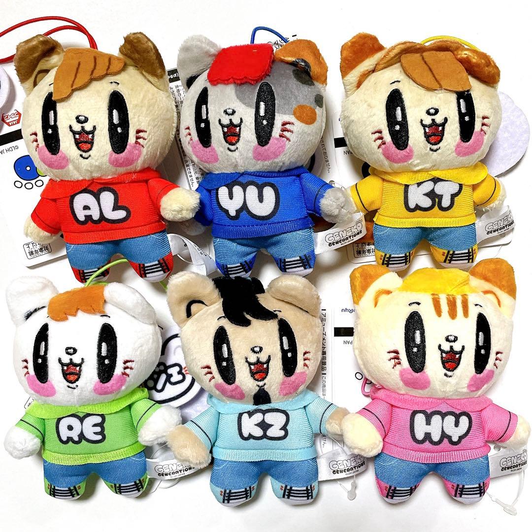 新品 ジェ猫 マスコット 全種セット 6個 コンプ