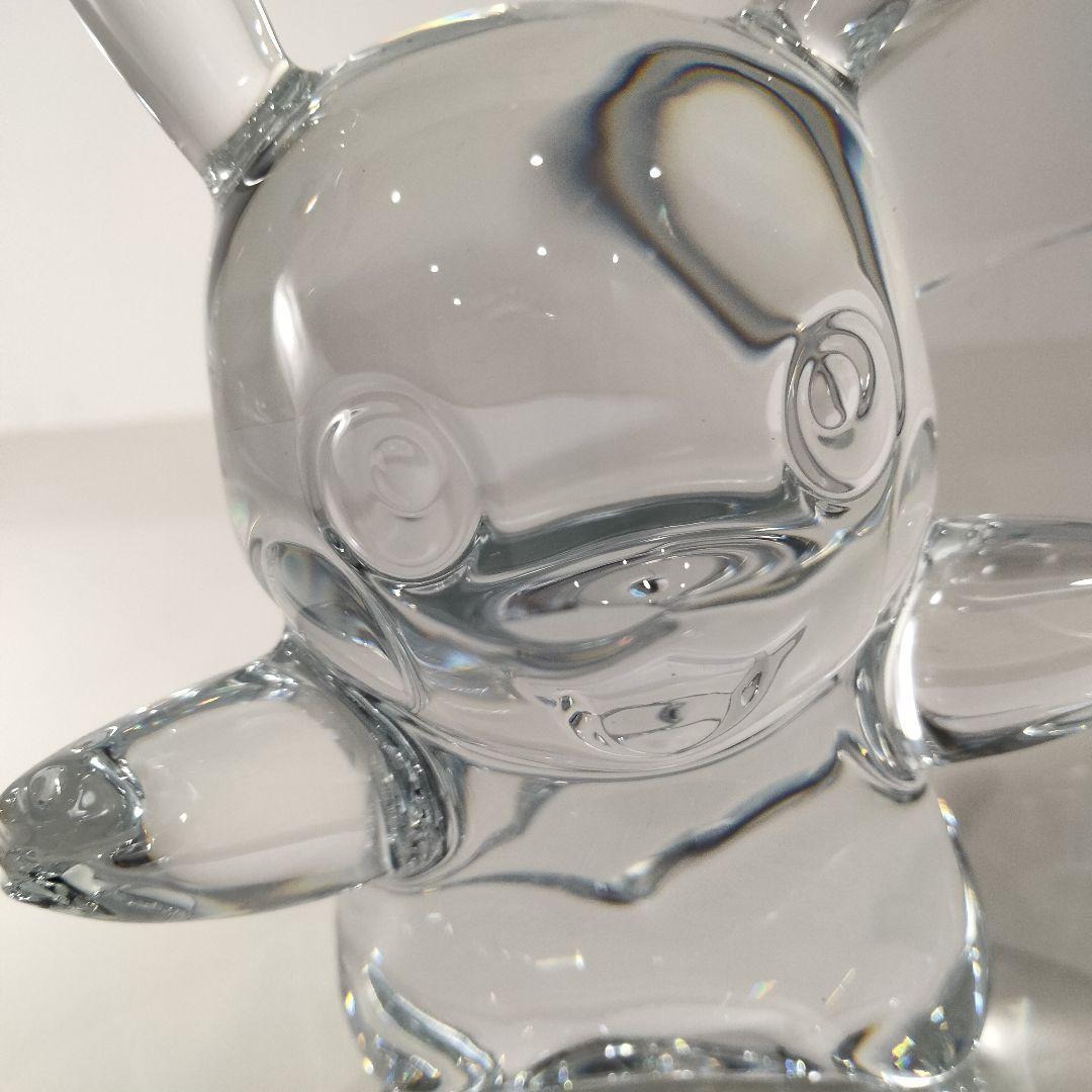 w370 Baccarat バカラ ポケモン ピカチュウ クリスタル 置物　G