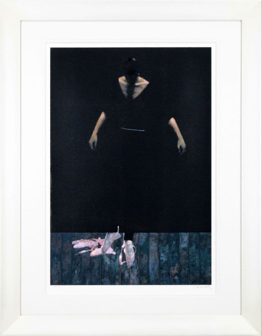Rebet Heindel 「Dancer in Black on Black」