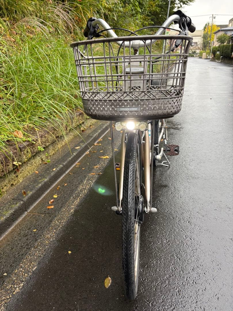 ★電動アシスト自転車ブリヂストン-フロンティア２６インチ★通勤通学買い物に★