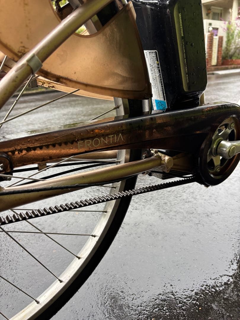 ★電動アシスト自転車ブリヂストン-フロンティア２６インチ★通勤通学買い物に★