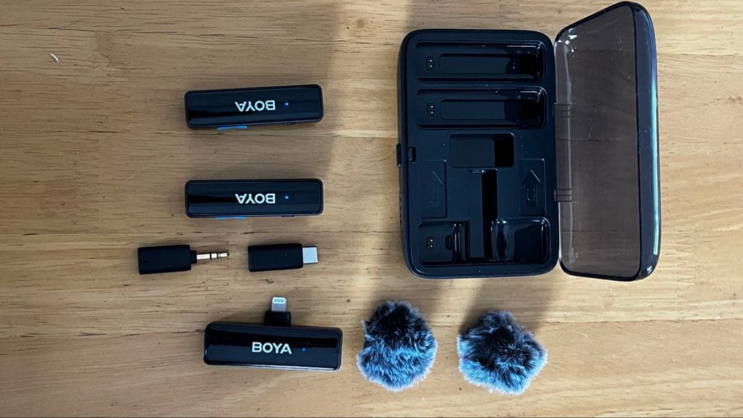 BOYA BOYALINK ワイヤレス ラベリア マイク