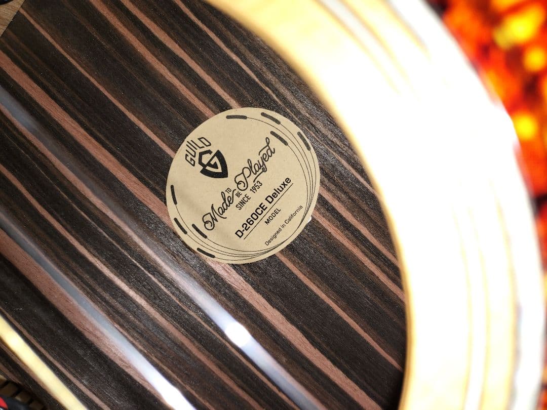 GUILD 【D-260CE Deluxe】（エレアコ）