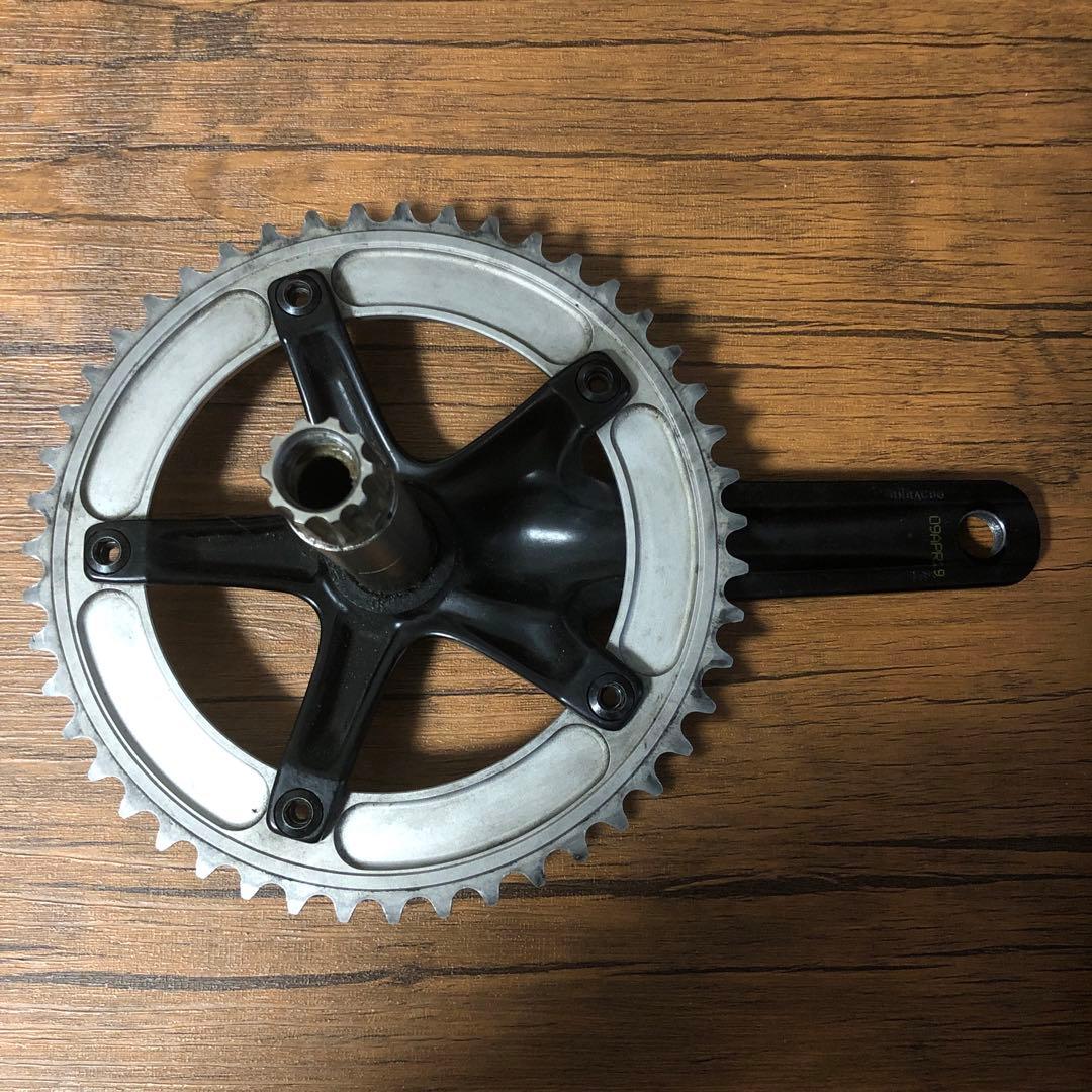 最終値下げ　スラムオムニウムクランク　スギノZENチェーリング付き　オムZEN