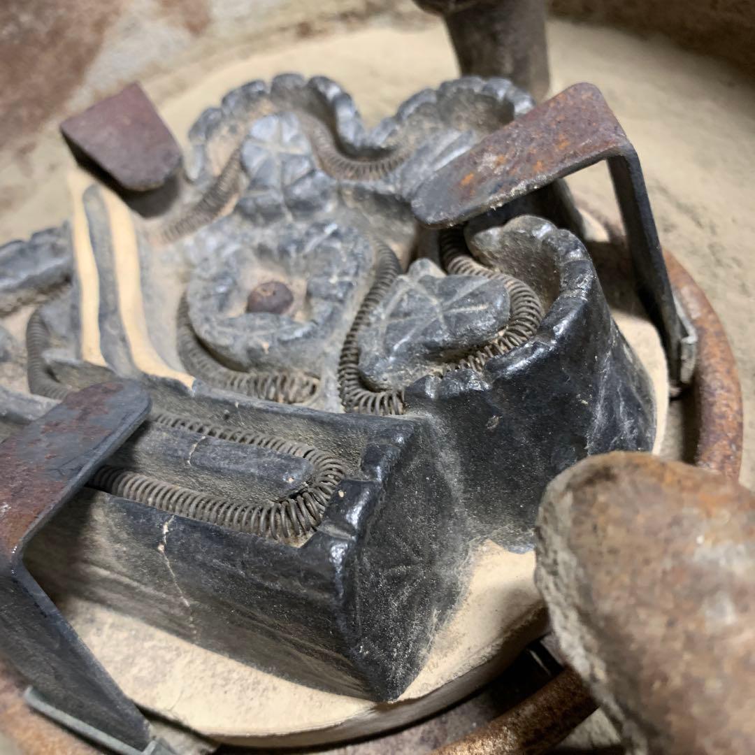 茶釜　五徳　電熱付　茶道