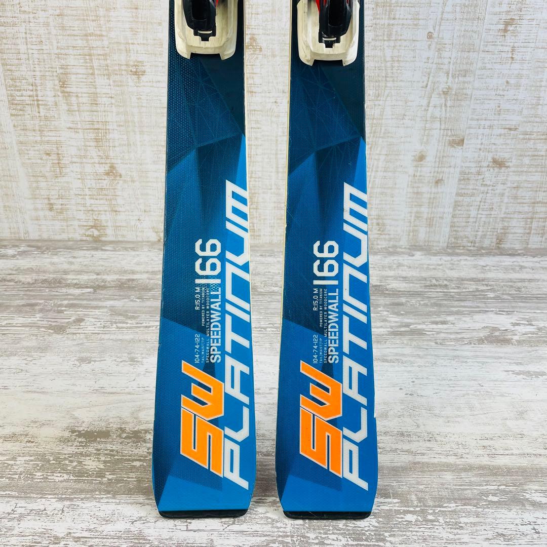 Volklフォルクル プラチナムスピードウォール【166】スキー板&ビンディング