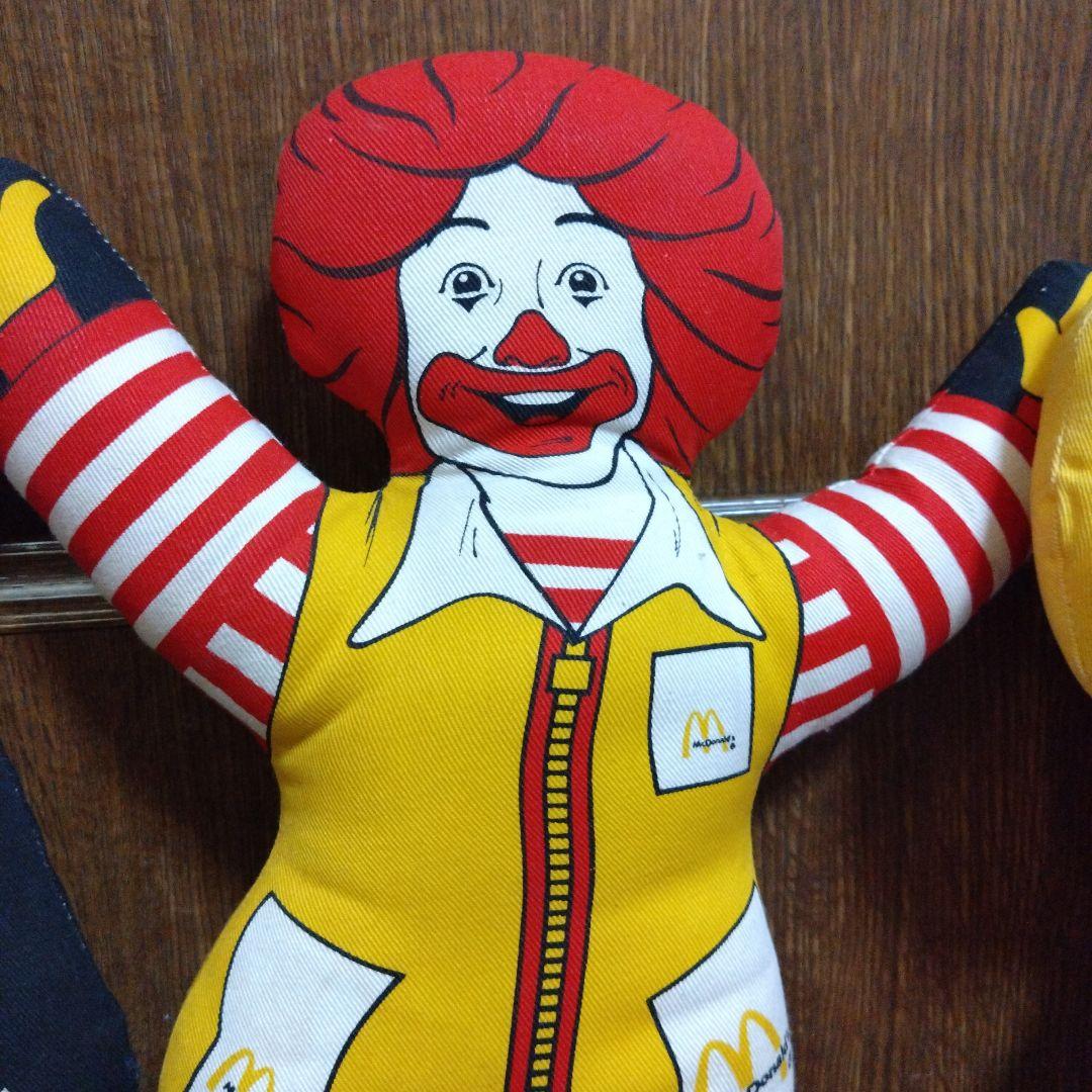 マクドナルド　ドール　1987年製　ハンバーグラー　ロナルド　バーディ
