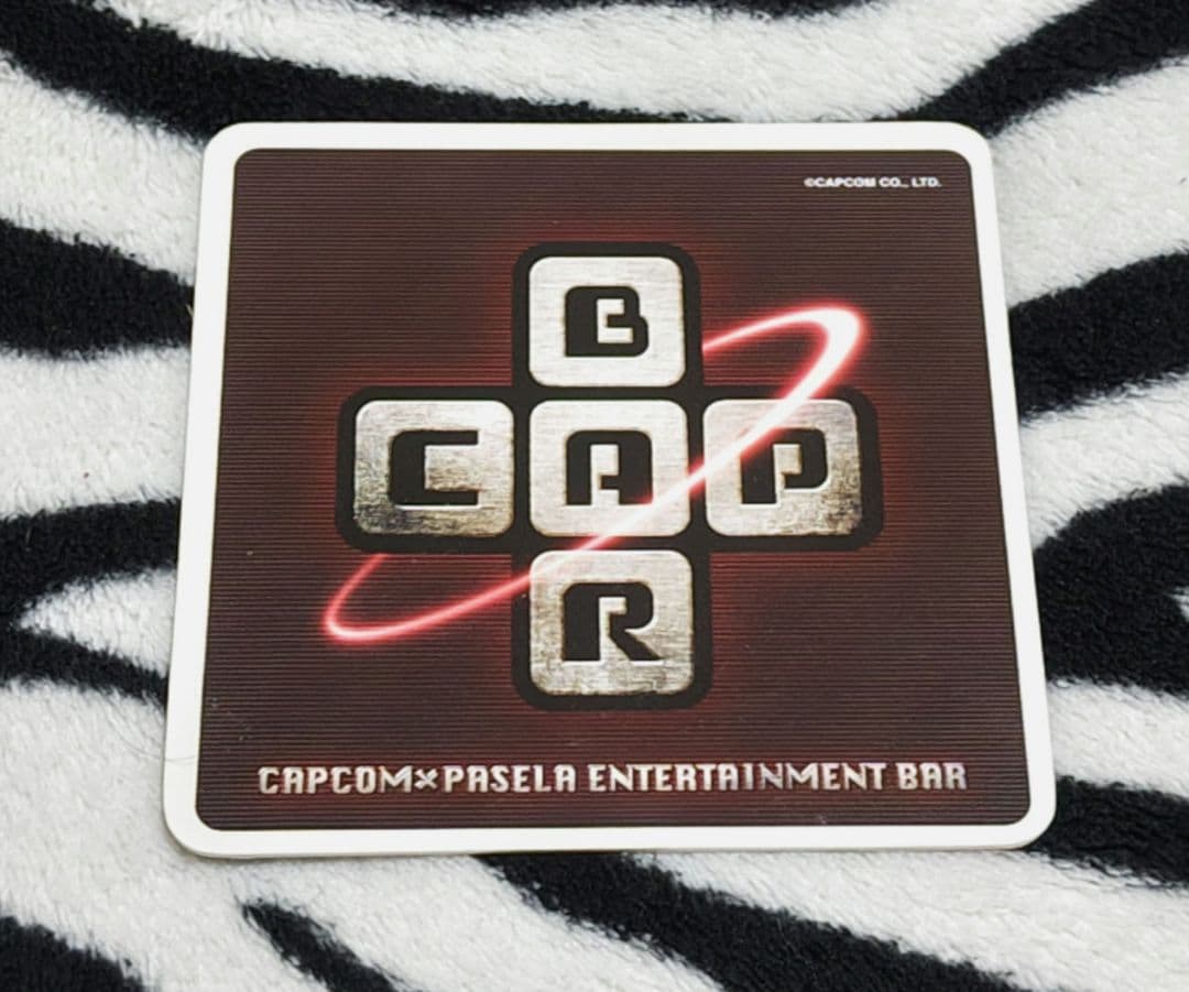 激レア!!! ストライダー飛竜 コースター CAPCOM×PASELA BAR