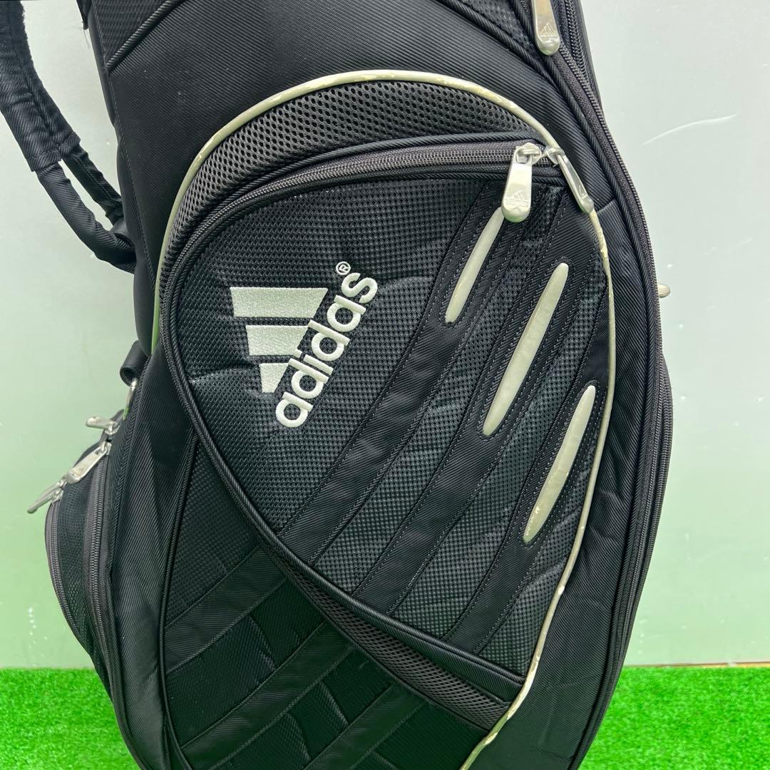アディダス adidas ゴルフバッグ　9インチ　ブラック　メンズ　ゴルフ