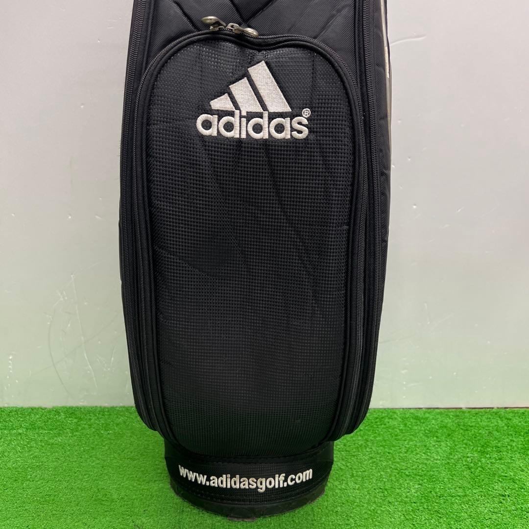 アディダス adidas ゴルフバッグ　9インチ　ブラック　メンズ　ゴルフ