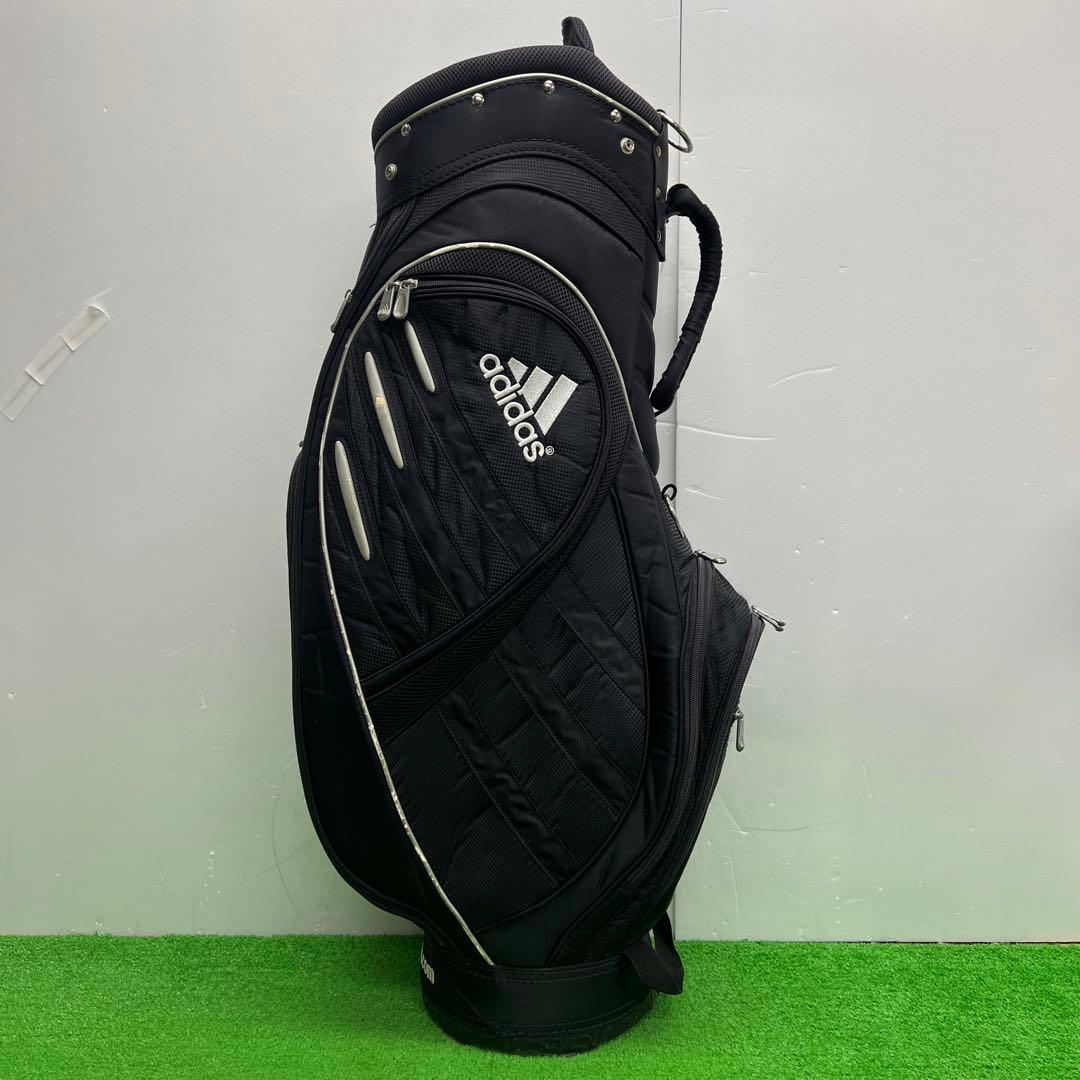 アディダス adidas ゴルフバッグ　9インチ　ブラック　メンズ　ゴルフ