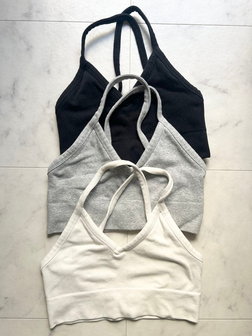 alo クロスストラップブラトップ 3点セット