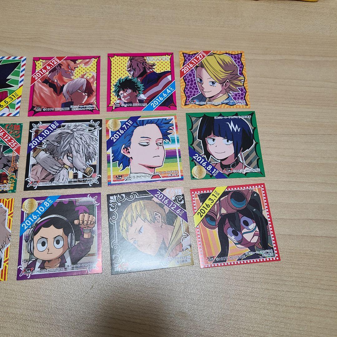 【即購入可】ジャンプショップ　僕のヒーローアカデミア 366日ステッカー セット
