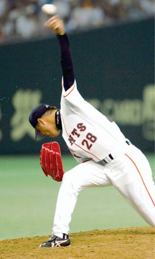 岡島秀樹　巨人時代ゲーム実使用アシックススパイク　NPB、MLB