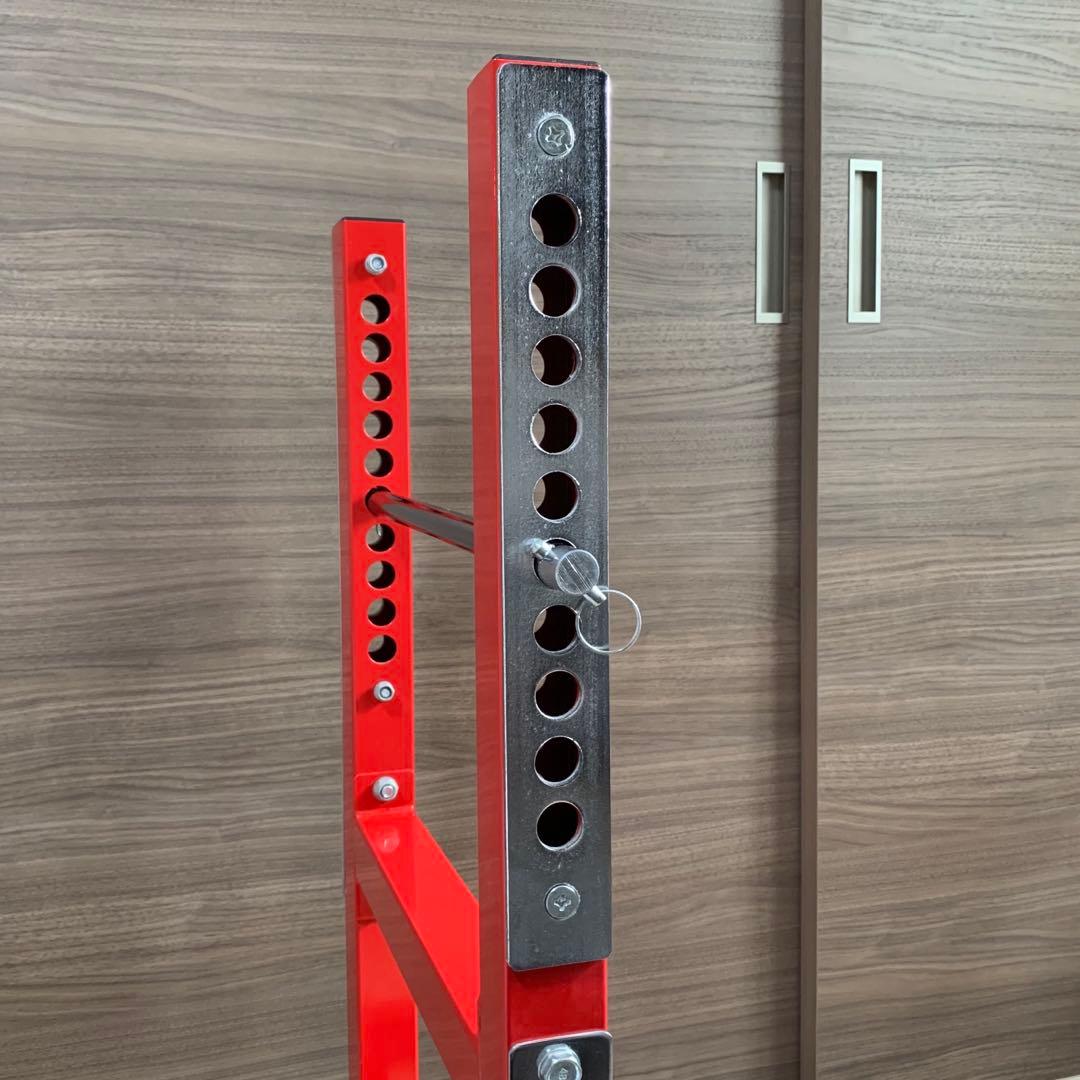 セーフティバー ファイティングロード製 スクワット ベンチプレス 補助 筋トレ用