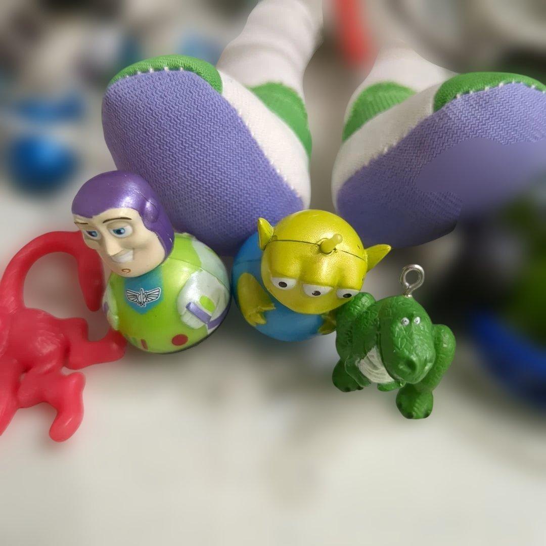 希少【中古】ディズニーピクサー　トイ・ストーリーフィギュア　バズ　ジェシー　ハム