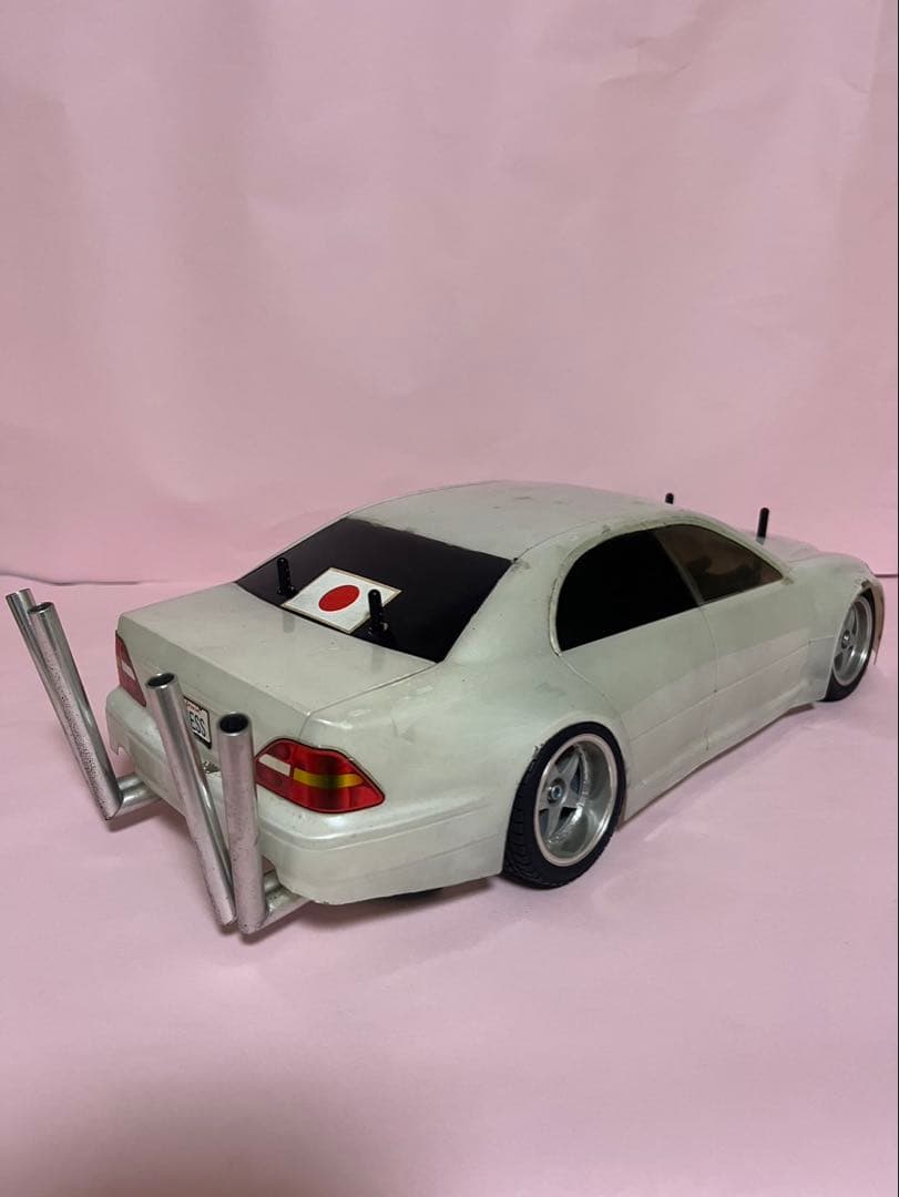 【値下げしました】 エンジンラジコンタミヤTG10セルシオタケヤリ仕様プロポ付き