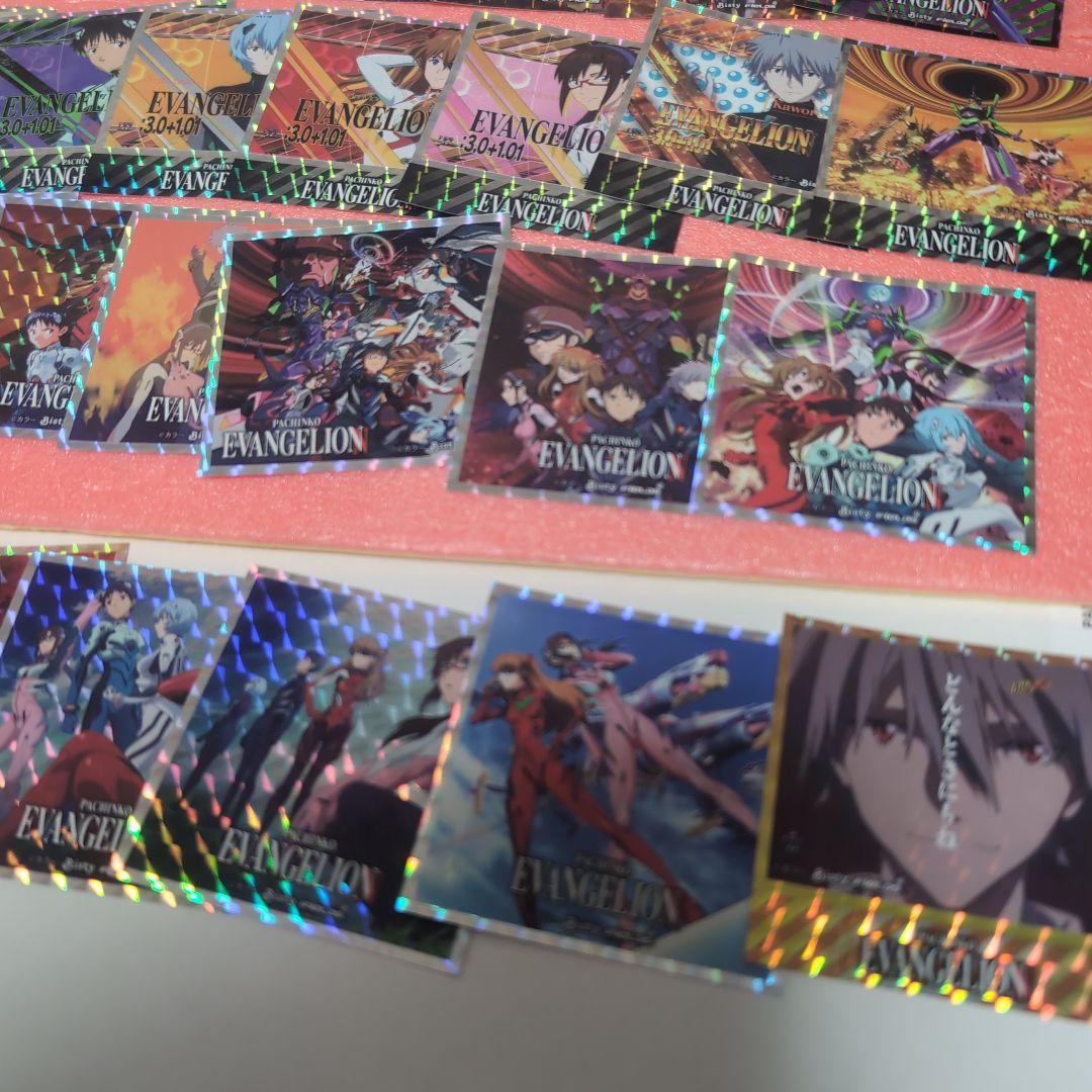 エヴァンゲリオン　トレーディングステッカー　パチンコ　全種類　シークレット　レイ
