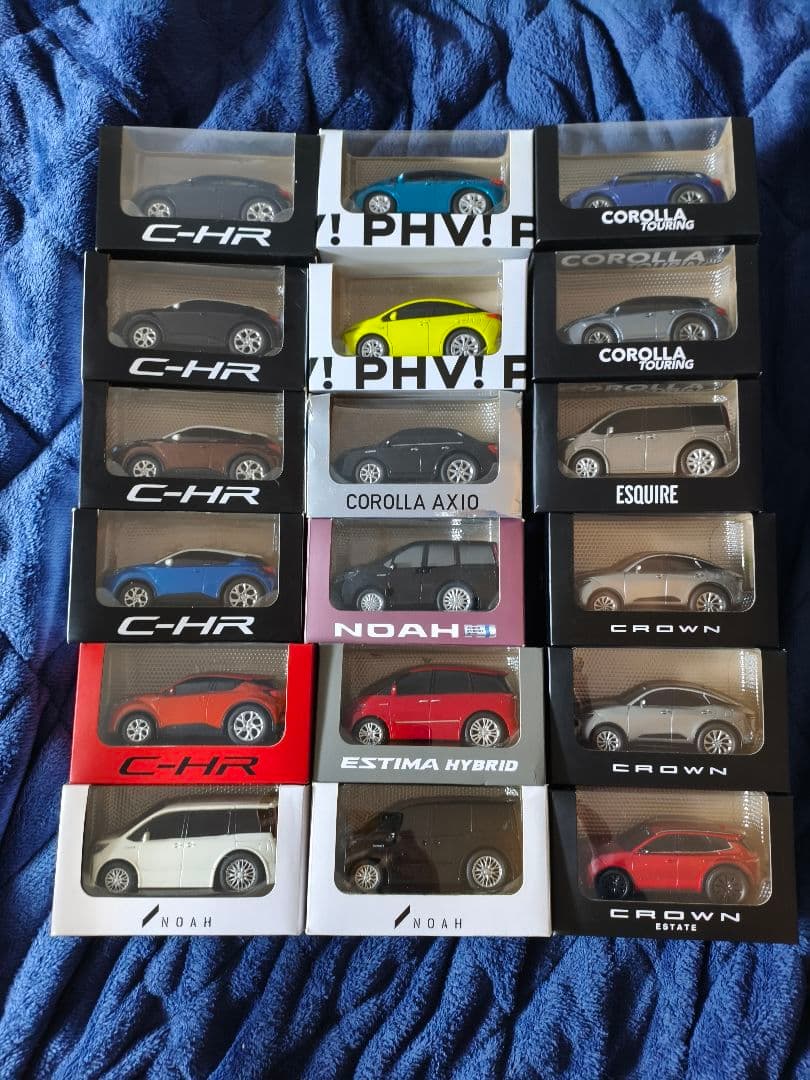 トヨタ プルバックカー ミニカー カラーサンプル ドライブタウン 非売品