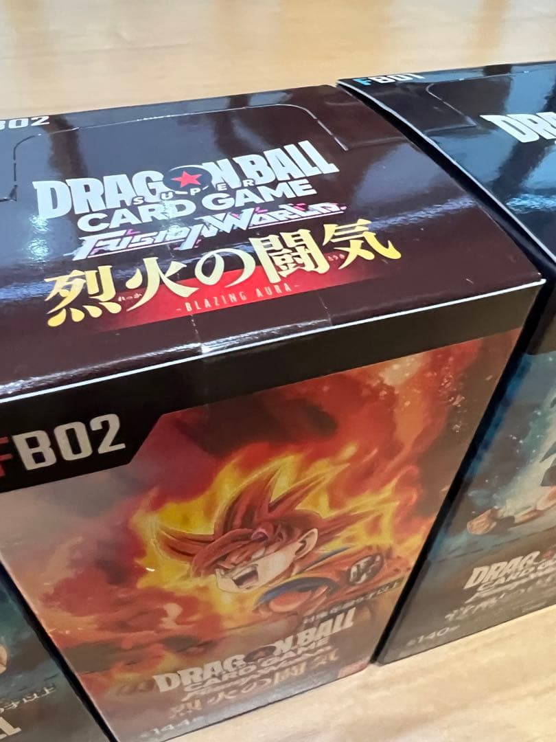 【新品未開封】ドラゴンボールカードゲーム テープ付き　3BOX