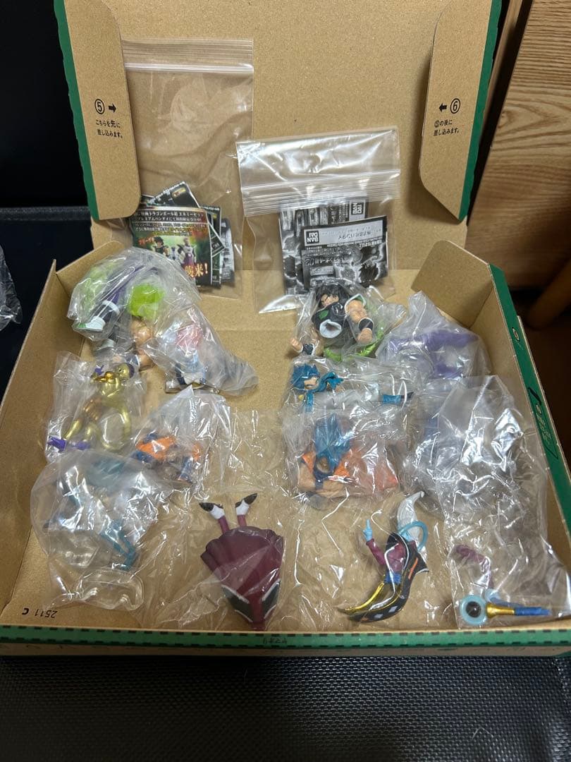 HGシリーズ 映画 ドラゴンボール超 01 02全10種　　コンプ