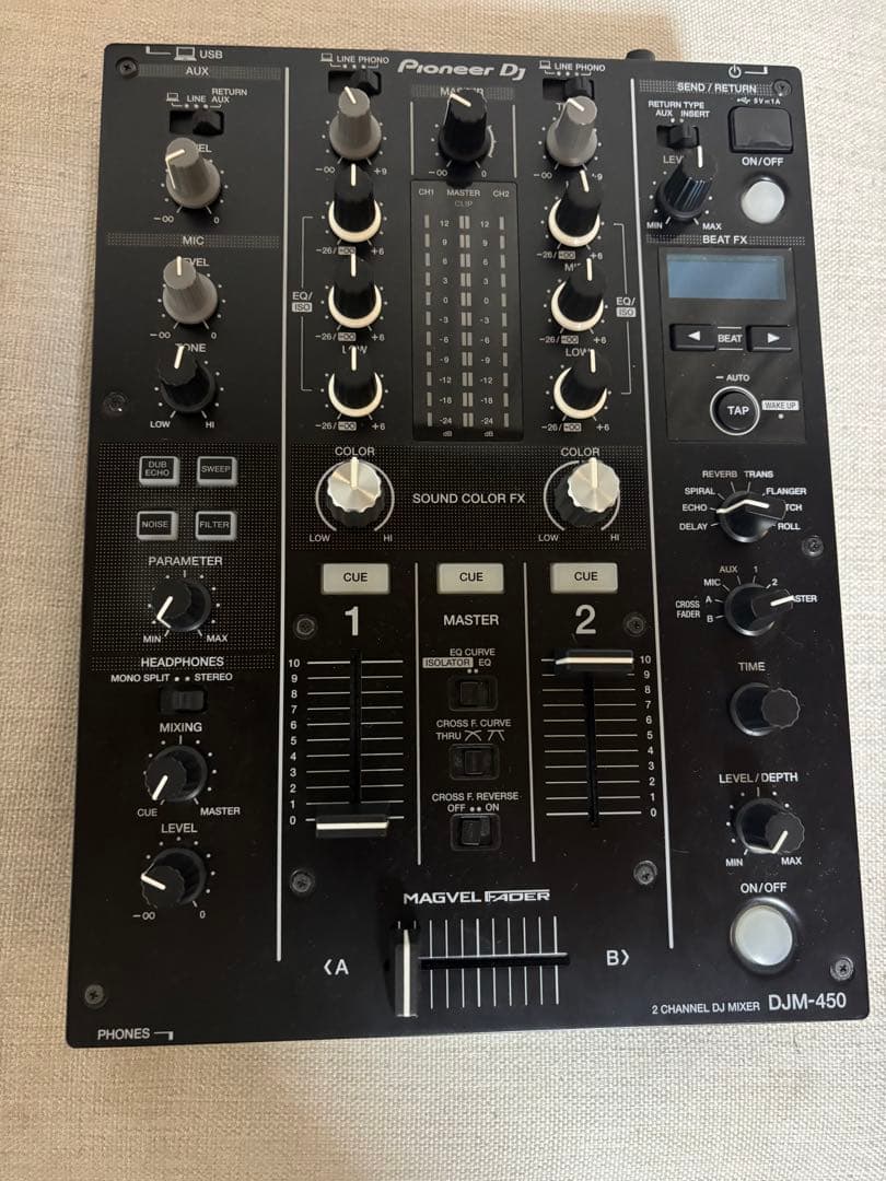 Pioneer DJ DJM-450 2チャンネルDJミキサー