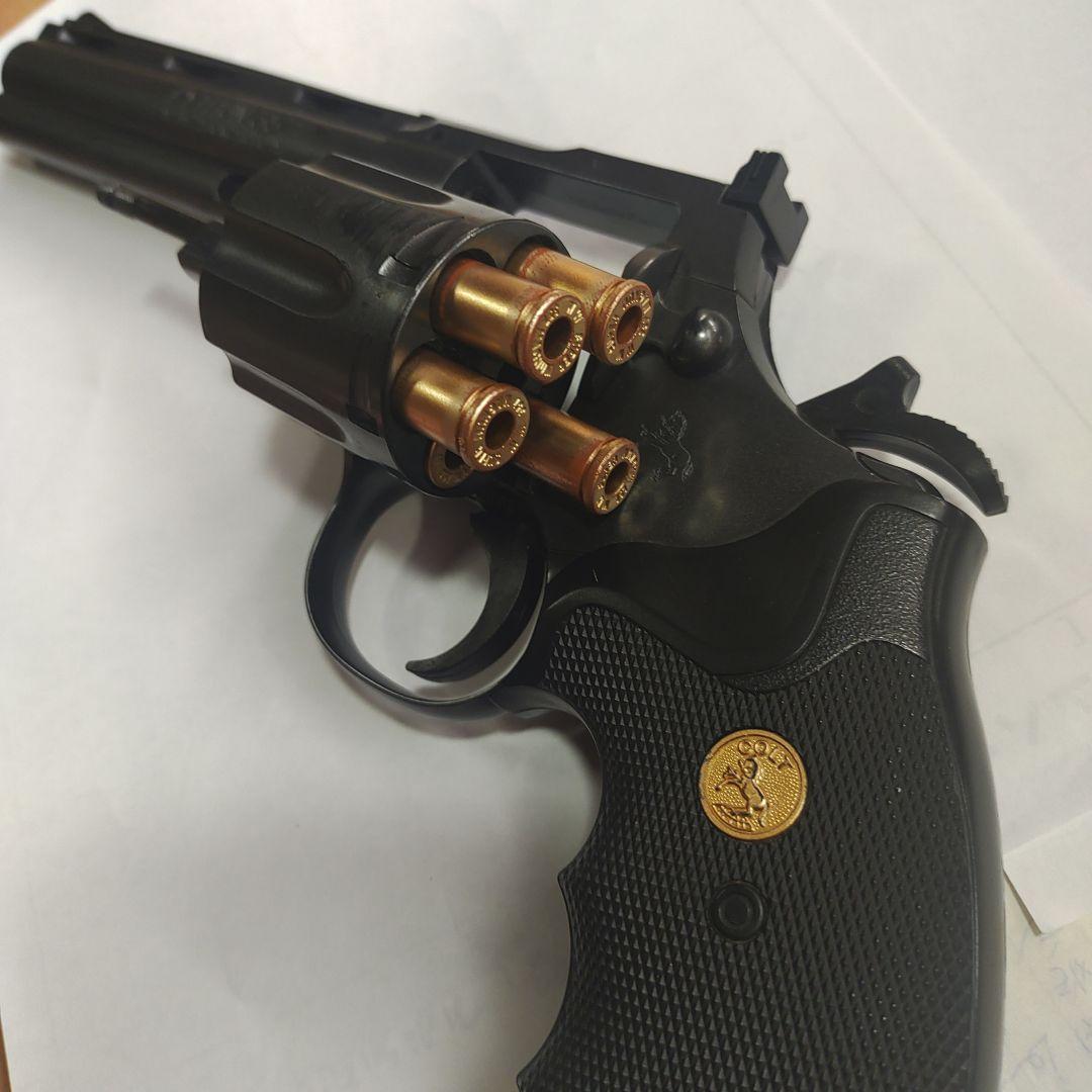 COLTパイソン357マグナム東京マルイ 29cmX14cmブラックモデル