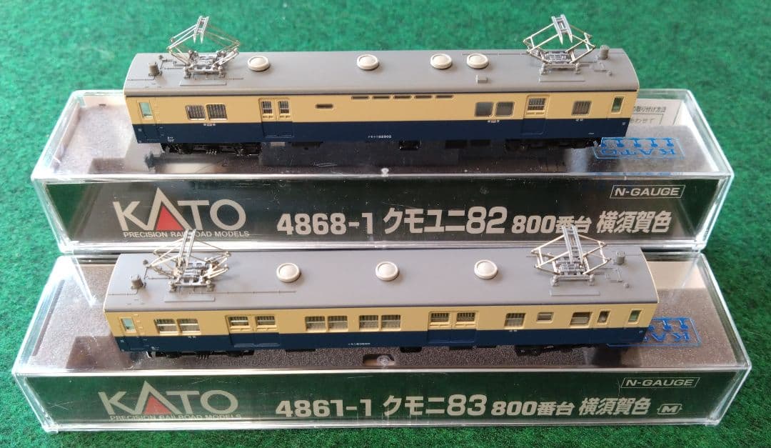 KATO(新品) 4868-1 クモユニ82 & 4861-1 クモニ83