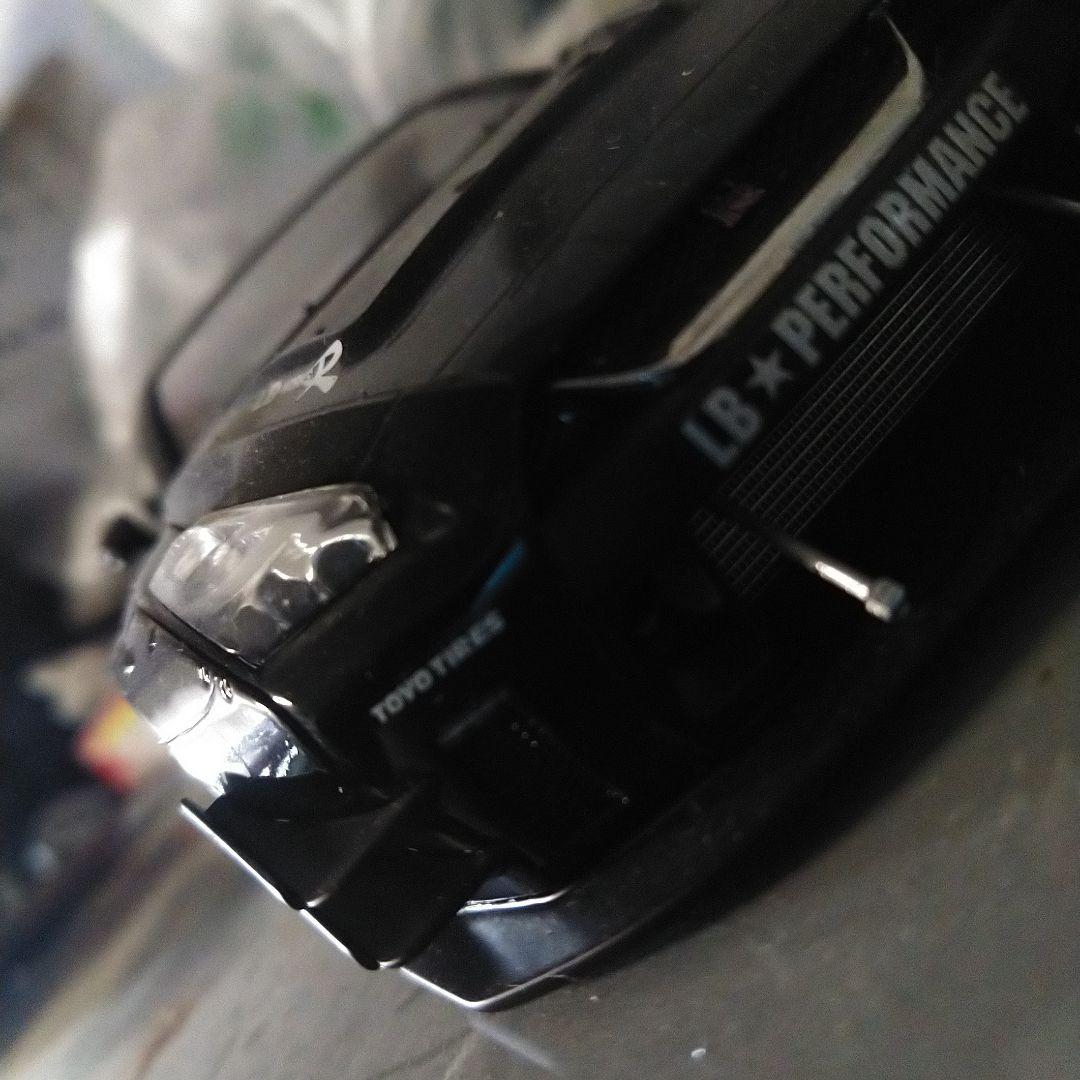 アオシマ1/24日産GT-R35リバティウォークLBGT-R完成品