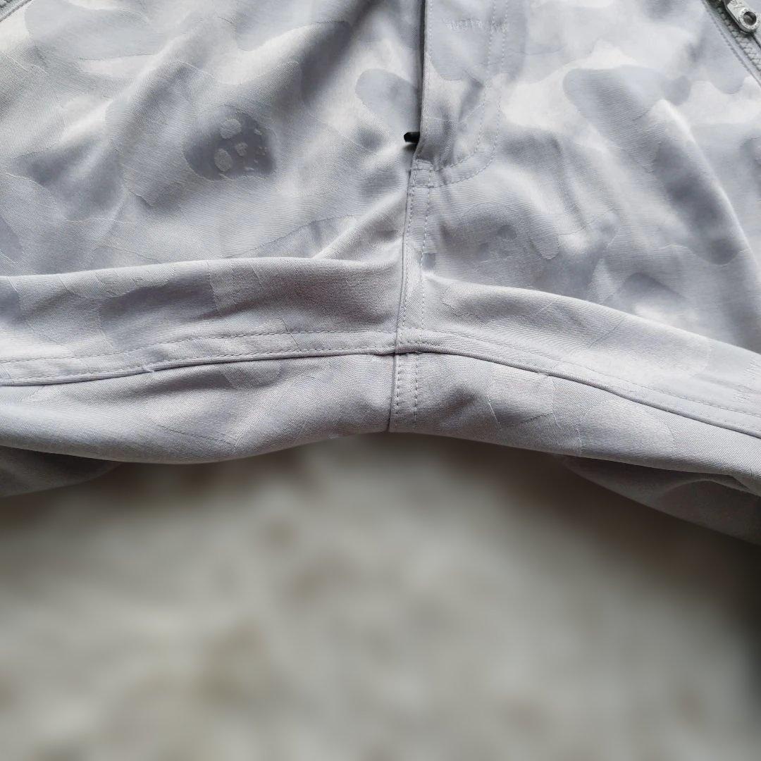 美品✨マークアンドロナ ストレッチパンツ スカル 迷彩 グレー M ゴルフウェア