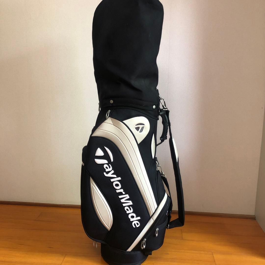 TaylorMade テーラーメイド キャディバック ブラック フード付き