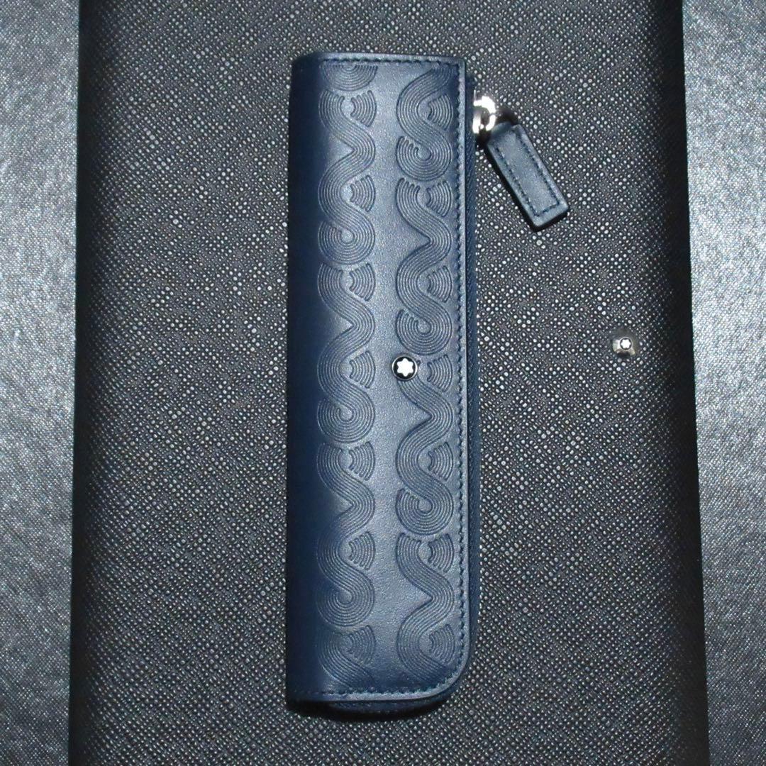 モンブラン ペンケース ペンポーチ 80日間世界一周 1本用 128635