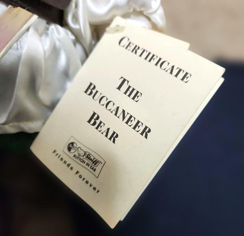 シュタイフ社 THE BUCCANEER BEAR 500体限定 ぬいぐるみ
