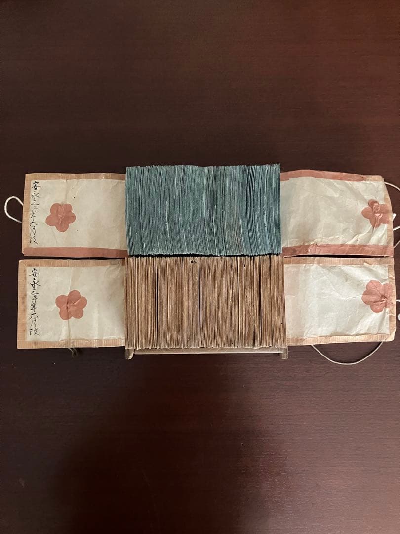 江戸期　歌留多　伊勢物語　かるた　骨牌