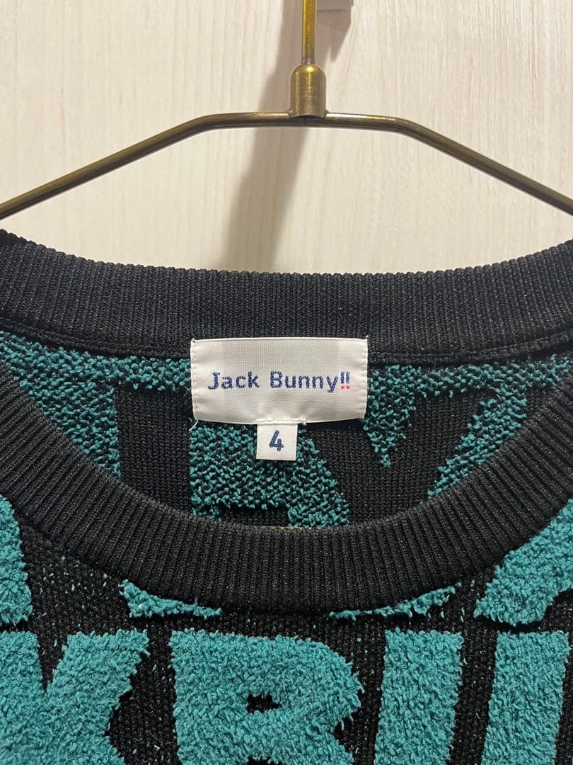 JACK BUNNY 立体文字　サイズ［４］ゴルフウェア